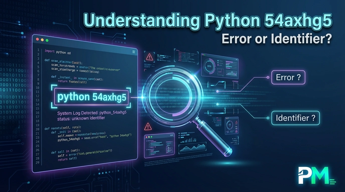 Understanding Python 54axhg5 Error or Identifier